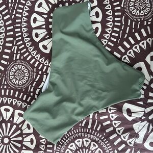 High waisted bikini bottoms